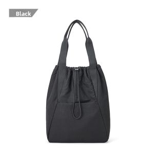 BOSTANTEN | New Design Tote Bag with Drawstring Large Capacity Commuter Shoulder Bag