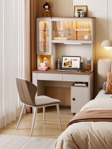 ZUNTONGGE | Book Desk Vanity Solid Wood Storage Table Home Use