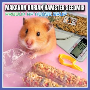 MAKANAN HAMSTER HAMSTER FULL BIJI BIJIAN SEEDMIX 100 GRAM