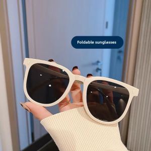 2026 New premium feel Foldable Sunglasses Portable Sunscreen UV400 Women Sunglasses Trendy Outdoor Ultra Weight Driving Glasses