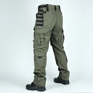Tactical Suits Hunting Clothes Cargo Pants Men CP Training Sets Hiking Shirt Camo Wear Resistant Ripstop Outdoor Milit Uniform