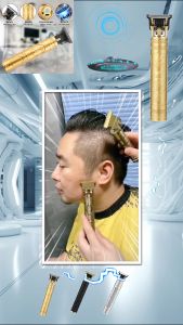 Fly-soft แบตเตอร์เลี่ยน ชาร์จแบบ USB ปัตตาเลี่ยนตัดผมไร้สาย ปัตตาเลี่ยนผม ปัตตาเลี่ยนตัดผม ที่ตัดผมไร้สาย ปัตตาเลี่ยนไร้สาย ที่ตัดผมไฟฟ้า ผู้ใหญ่และเด็กก็ใช้ได้ เสียงเบา ทรงพลัง ไม่ติดเส้นผม แบตตาเลี่ยน เครื่องโกนหนวด เครื่องตัดผม