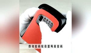 Wall-mounted 4 Digits Password key boxSuitable for home use and homestays Installation no need for drilling Tahan lama