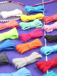 15 Colors Half-Round Shoelaces 0.5 cm wide shoelace for sneakers and basketball shoes 1Pair/3Pair