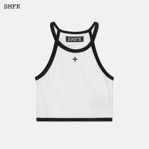 SMFK | Retro Cross Summer Stylish Halter Fitting Vest