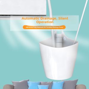 Automatic USB Drain Pump for Central Air Conditioning Dehumidifier Condensate Water Lift Pump Special for Split Air Conditioner