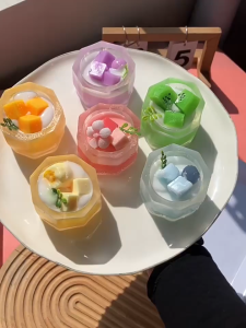 Slow Rebound Strawberry Milk Shake Squeeze Toy - Cake Beverage Design Stress Reliever for Kids