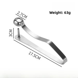 Stainless Steel Date Pit Remover Cherry Pit Remover Tool Home Use Large Date Pit Removal Kitchen Cooking Utensil Fruit Divider