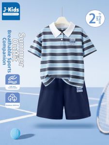 JKIDS | Boys Summer Polo T-Shirt and Sports Shorts Set