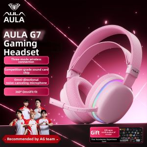 AULA | Wireless Bluetooth 7.1 Surround Sound Gaming Headset