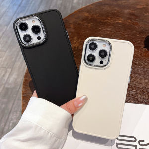 ZAY iPhone Casing Ponsel 2.0 Lubang Besar TPU Lensa Lapis Listrik Casing Pelindung Ponsel untuk iPhone 7Plus/8Plus iPhone X/XS iPhone XR iPhone 11 iPhone 12 iPhone 12 Pro max iPhone 13 iPhone 14 Pro max