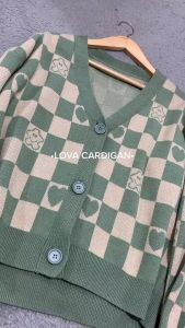 love cardigan rajut wanita jumbo korean style/baju cewek outfit keren/kardigan rajut dewasa korea style/ootd wanita hijab outfit/atasan wanita remaja ootd/baju rajut wanita terbaru lengan panjang/outer wanita korean style/jaket rajut korean style