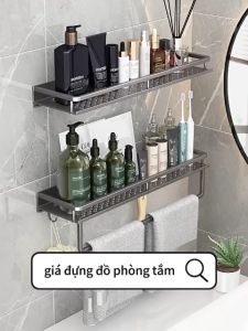 YissTiee Giá đỡ bồn cầu trong phòng tắm có khả năng thoát nước chống thấm nước không rỉ sét có khả năng chịu tải mạnh và có hai phương pháp lắp đặt