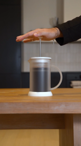 Insulated Monochrome French Press 1L Coffee Maker