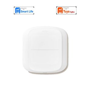 Tuya Smart WiFi/Zigbee 2Gang 4 Cảnh Nút Nhấn Không Dây Nhà Thông Minh Tự Động Hóa Điều Khiển Từ Xa Không Dây 2.4GHz Công Tắc Thông Minh
