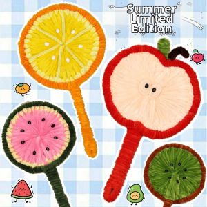 QINGPIN | Easy-to-make Creative DIY Kit for Fan Making with Lovely Fruit Patterns