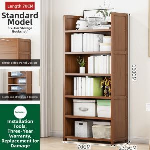 Simple Multi-layer Bookshelf Space-saving Desktop