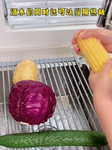 Kawashimaya ห้องครัวอ่างล้างจานชั้นวางท่อระบายน้ำสระว่ายน้ำชั้นวางจานระบายน้ำชั้นวางจานระบายน้ำตะกร้าระบายน้ำแบบพับได้