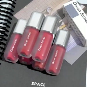 Owen James Matte Velvet Lip Gloss Long-Lasting Waterproof Moisturizing Lipstick for Students