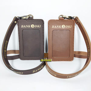 Tempat Id Card Bank DKI Kulit: Aksesori Id Card Berkualitas