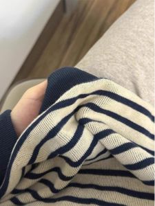 HUOLISI | Spliced Contrasting Stripes Sweater