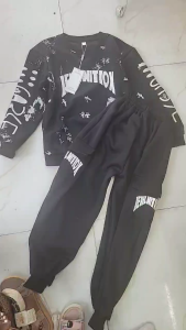 bộ dài chất nỉ 2 da dày dặn cho bé trai 28-35kg mẫu thu đông mới 2025