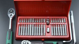 HP302ชุดบล็อกรถยุโรป ลูกบล็อกเดือยโผล่หกเหลี่ยม หัวท๊อก 12แฉก 40ชิ้น/ชุด ลูกบล็อก ลูกบล็อค บล็อค