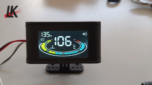 Universal Car Temperature Meter Voltage Meter Car Truck Meter Temperature High Temp 105 Bibibi
