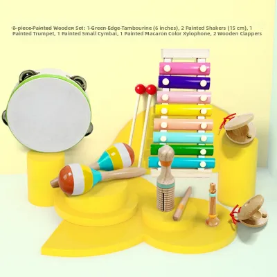 Orff Method Wooden Percussion Instruments Set