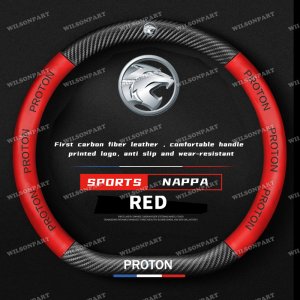 【For PROTON】Original Steering Wheel Cover | Perfect Fit for Saga X50 X70 Persona Iriz | Anti-Slip & Soft Touch | Easy Installation | Car Accessories