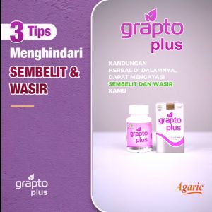 GRAPTO plus Obat Wasir Luar Dalam Obat Herbal Ambeien Paling Ampuh
