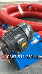 Máy hút hạt nông sản lên thùng xe công nghiệp 12m