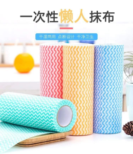 WE 3304* = 多功能清洁抺布 Multifunctional Cleaning Wipe ☞ 50pcs/roll (random color)