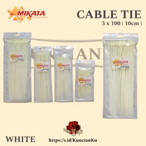 kabel ties 3 x 100 isi 100 pcs kabel ties 10cm mikata cable tie 3 x 100 mikata kabel ties 10cm kabel tis 10cm kabel tis 3 x 100 tali ties tali tis cable ties kabel tis