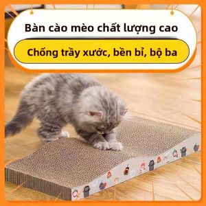FEIZHUXIANSEN | Durable Corrugated Cat Scratching Post Large Cat Bed Toy