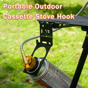 Gas Tank Hanger Clip Tool Gas Butane Hanging Hook Camping Table Racker Gas Tank Hook Camping Equipment