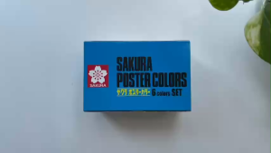 Bộ 6 Màu Poster Sakura Hũ 30ml - Hàng Chính Hãng Nhật Bản