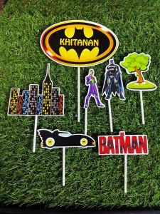 Topper Cake Batman Khitan Hiasan Kue