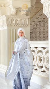 BELIMUKENA PREMIUM - (FREE SAJADAH) Mukena Dewasa Premium Silk Laser Cut Motif Eleanor