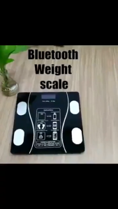 【✅SG Stock】Bluetooth Body Fat Smart Weight Scale Digital Smart Body Fat Scale Weight LCD Screen okok App
