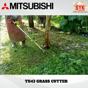 SYK MITSUBISHI Professional Brush Cutter TU43 Grass Cutter Petrol Mesin Rumput Cordless Mitsubishi (FREE GIFT)