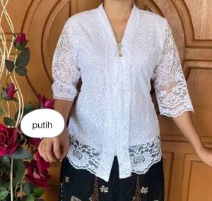 #Blouse Kebaya Brokat Premium# #Model Kartini#/ Atasan Wanita Terbaru. Kebaya kartini cantik mewah dan elegan