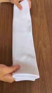 2023 Football Sock Breathable Without Feet Socks Professional Shin Guards Fixed Leg Warmers Foot Package To Protect The Calf