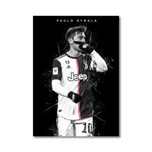 Modric Zlatan Football Star Art Poster Popular Figure Painting Wall Art Canvas Painting for Living Room Home Decoration