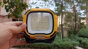【Local seller+COD】Camping light ultra-long battery life outdoor camping light rechargeable portable tent LED stand emergency work light Portable charging LED strong magnetic working light emergency light