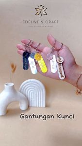 (Ready) Gantungan Kunci Lonjong