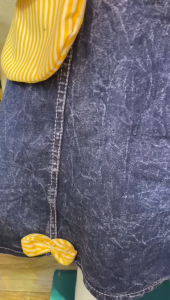 Midi Dress jeans anak motif Viral 2025 Midi Dress Mewah Impor Usia Anak 3 - 10 Tahun Gamis Mewah