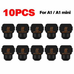 5PCS Silicone Socks for A1 3D Printer High Temperature Resistance Hotend Nozzle Silicone Socks Cover for Bambu Lab A1/A1 Mini