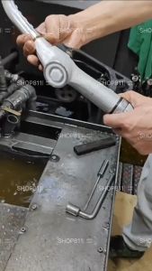 หัวจ่ายน้ำมัน ZVA (มีให้เลือก9สี) พร้อมข้อต่อหมุนรอบขนาด 3/4"   (ทางออกใหญ่สำหรับรถกะบะ/บรรทุก) ฟรี!!! สายน้ำมัน3/4"ยาว4เมตร