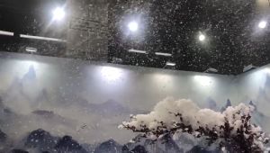 Snowflake Remote Control 1500W Snowflake Indoor and Outdoor Snow Sprayer Christmas Romance